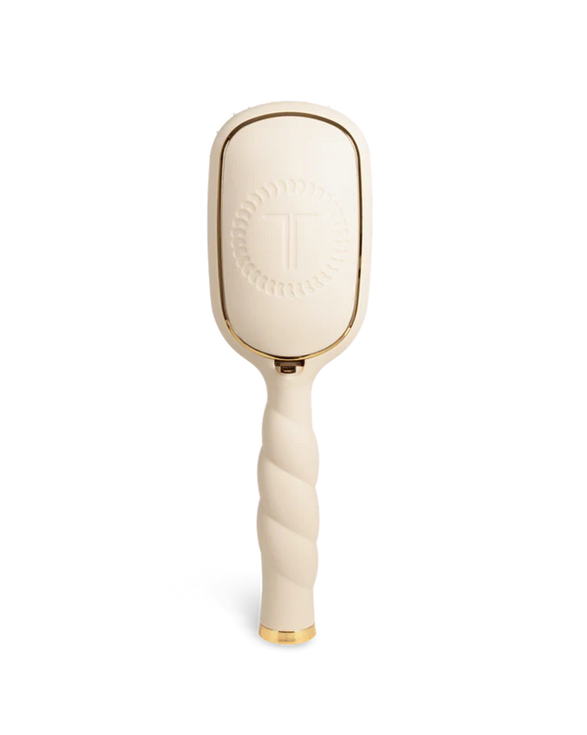 Boar Bristle Hair Brush Tan- Teleties