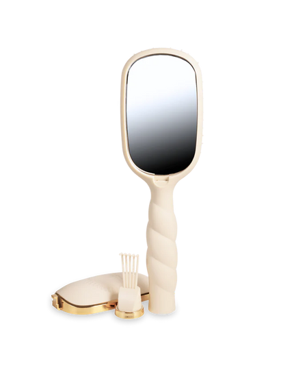 Boar Bristle Hair Brush Tan- Teleties