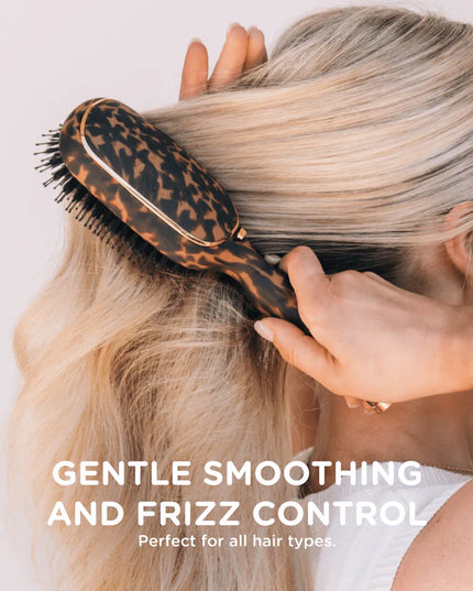 Boar Bristle Hair Brush Tortoise - Teleties