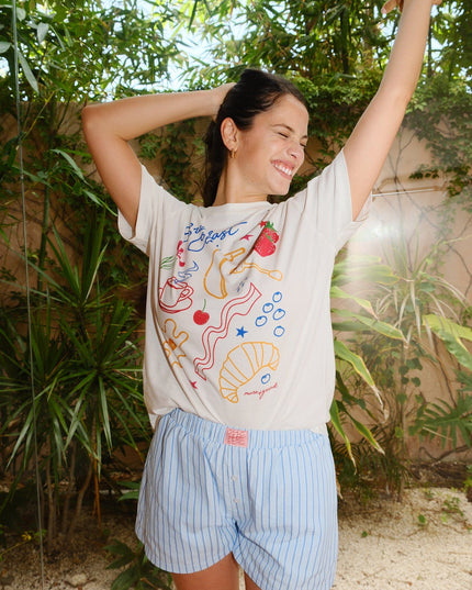 Mure + Grand Breakfast Club Graphic T-Shirt