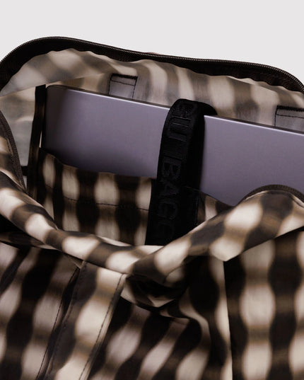 Baggu - Everyday Cloud Bag Blurred Gingham Brown