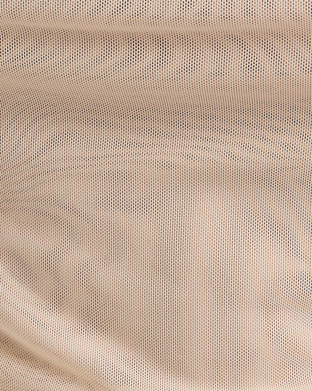 Champagne Problems Sheer Drape Mesh Tank