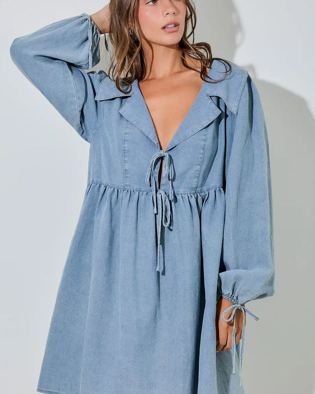 Notch In Your Collar Dress