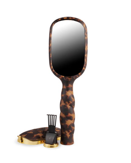 Detangler Hair Brush for Medium Hair Tortoise- Teleties