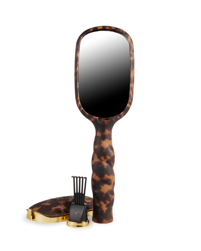 Detangler Hair Brush for Medium Hair Tortoise- Teleties