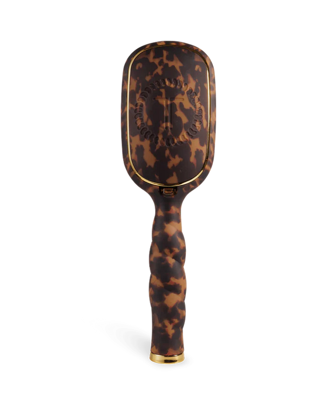 Detangler Hair Brush for Medium Hair Tortoise- Teleties