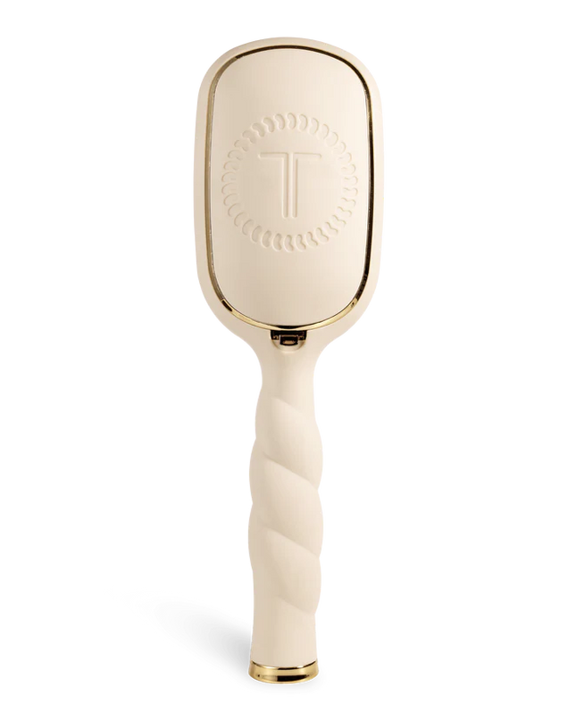 Detangler Hair Brush for Thick Hair  Tan- Teleties