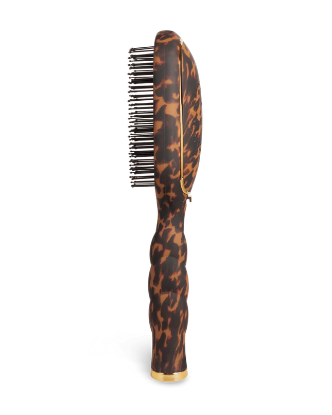 Detangler Hair Brush for Thick Hair  Tortoise - Teleties
