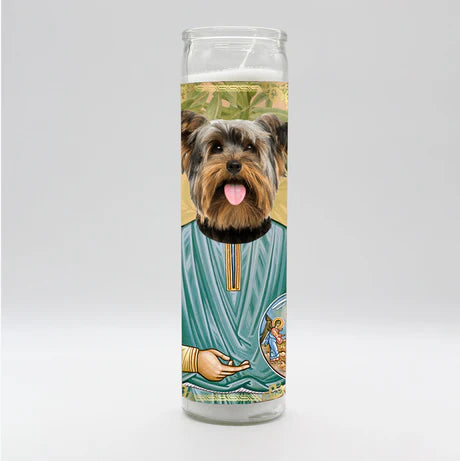 Yorkie Candle