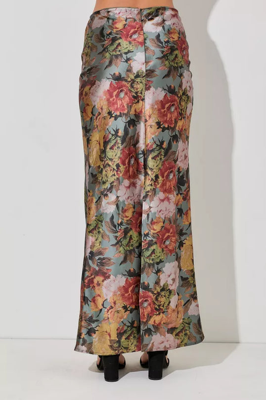 What Heaven Is Floral Maxi Skirt