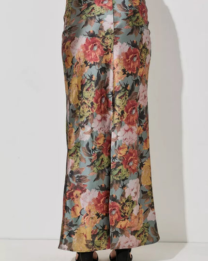 What Heaven Is Floral Maxi Skirt