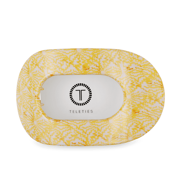 Teleties - Fun in the Sun - Large Flat Round Hair Clip