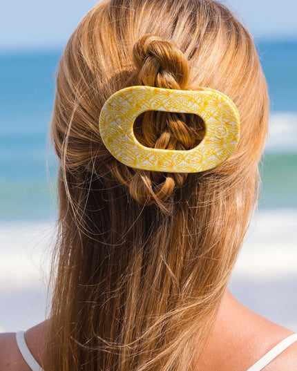 Teleties - Fun in the Sun - Large Flat Round Hair Clip