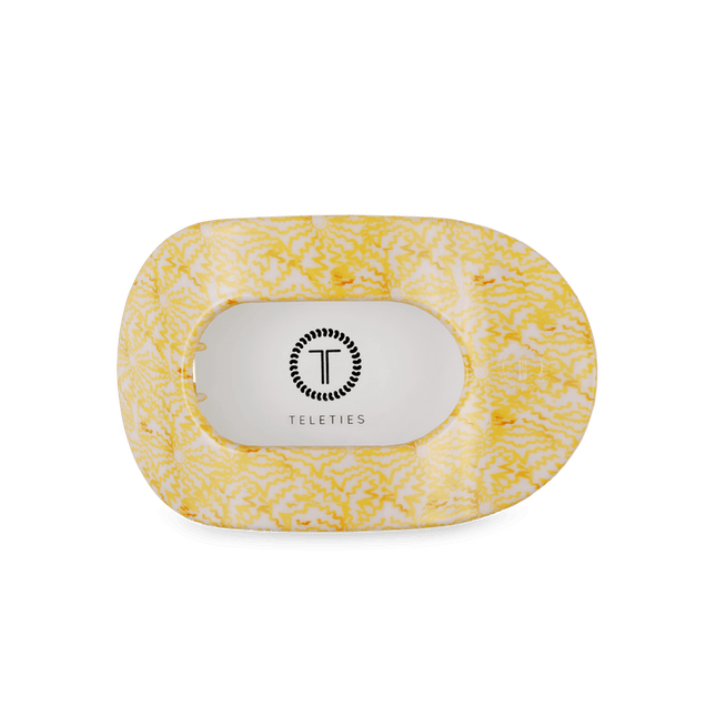 Teleties - Fun in the Sun - Medium Flat Round Hair Clip
