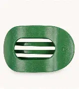 Shamrock Shimmer Flat Round Hair Clip- Teleties