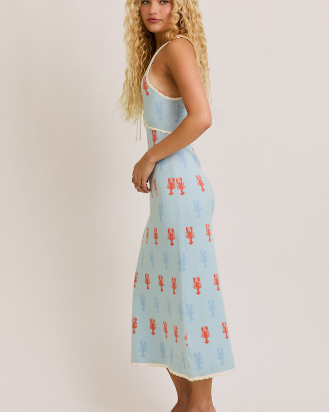 You're My Lobster Knit Midi