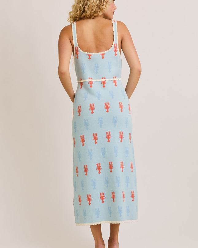 You're My Lobster Knit Midi