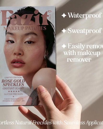 Fazit - Rose Gold Stardust Speckles Makeup Patches - Limited Edition