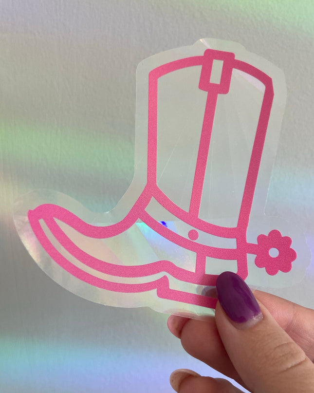 Cowboy Boot Rainbow Maker by Alex Daley