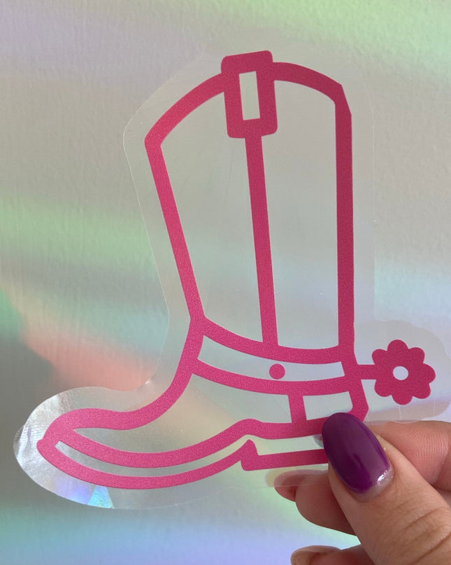 Cowboy Boot Rainbow Maker by Alex Daley