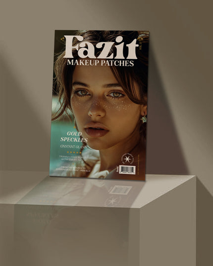Fazit - Gold Stardust Speckles Makeup Patches