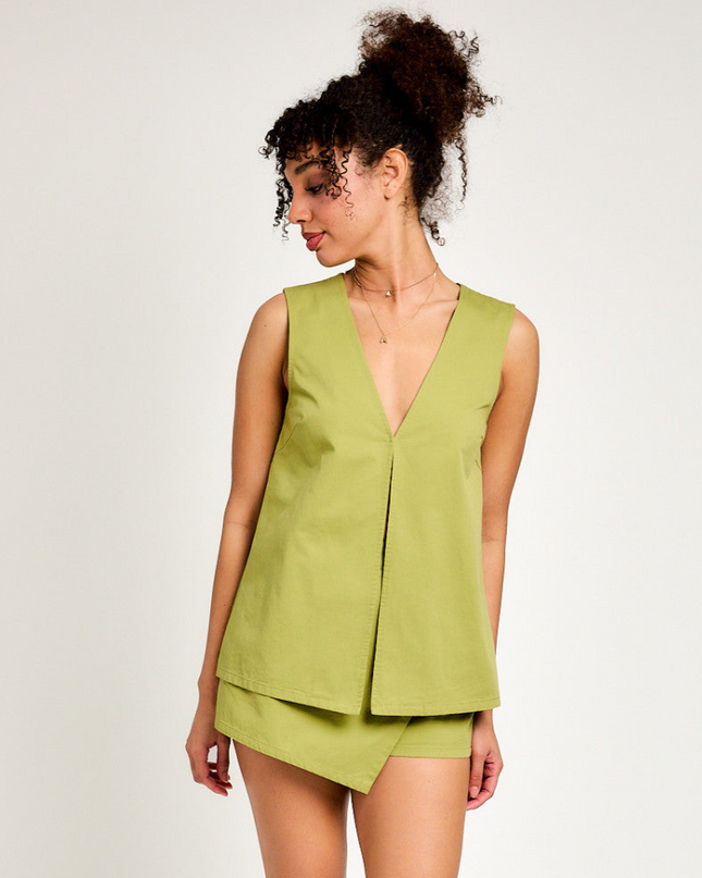 princess and the pea green skort
