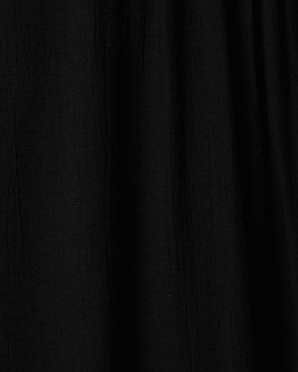 Midnight Muse Tiered Midi Dress