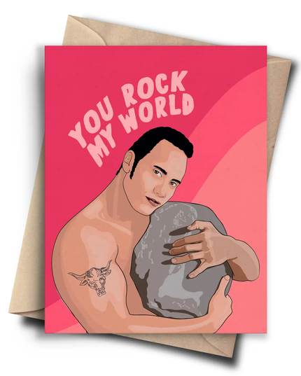You're My Rock, My Dwayne, My Johnson Card