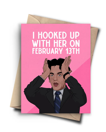 now i have a boyfriend! card