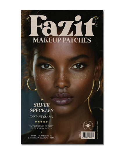 Fazit - Silver Stardust Speckle Makeup Patches