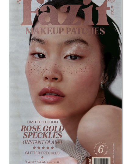 Fazit - Rose Gold Stardust Speckles Makeup Patches - Limited Edition