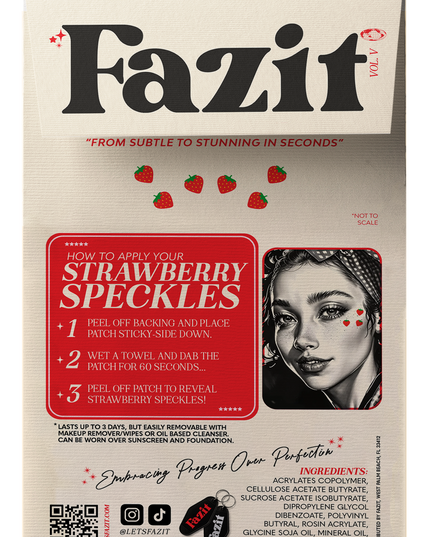 Fazit - Strawberry Speckles Patches - Limited Edition