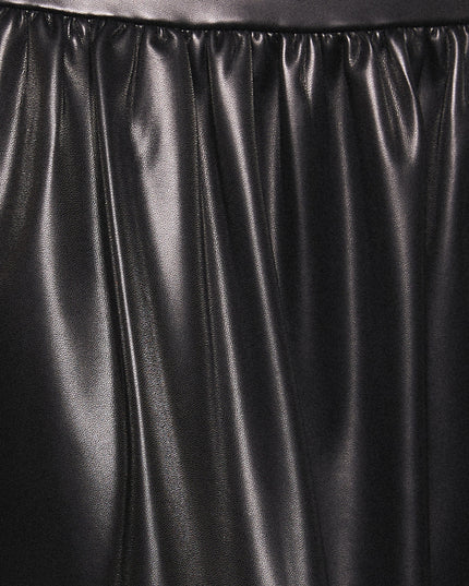 Big Reputation Leather Skirt
