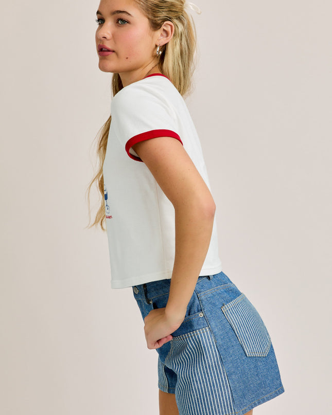 Pastry Princess Baby Ringer Tee