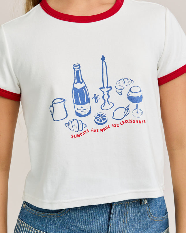 Pastry Princess Baby Ringer Tee