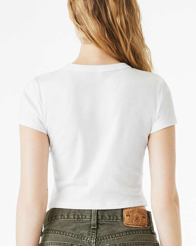GIRLY DOODLES MICRO RIB BABY TEE