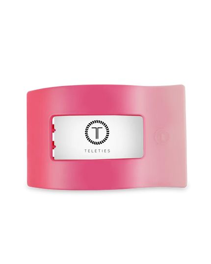 Kiss & Tell Flat Rectangle Hair Clip - Teleties