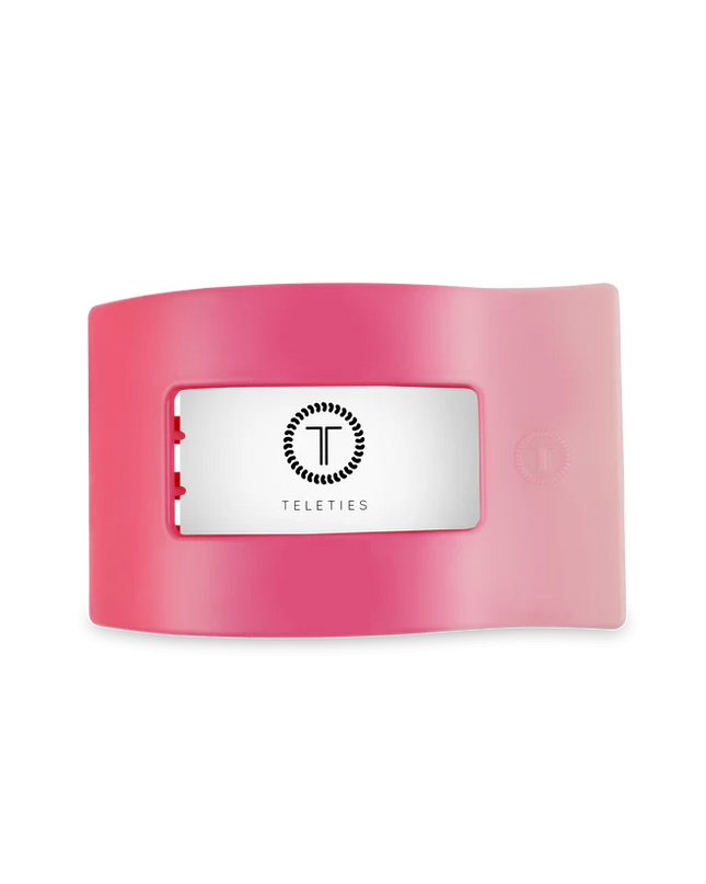 Kiss & Tell Flat Rectangle Hair Clip - Teleties