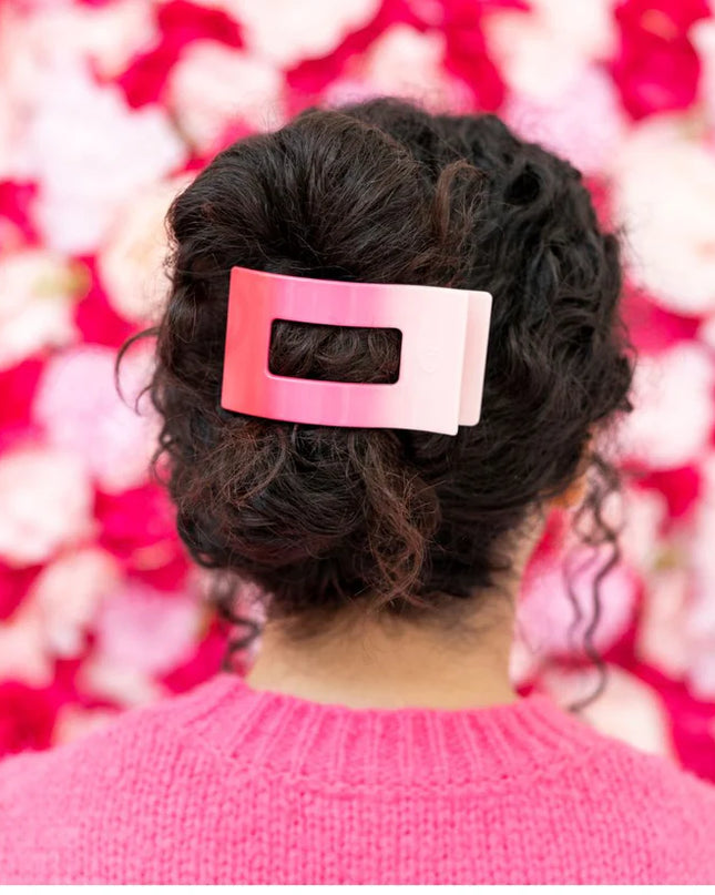 Kiss & Tell Flat Rectangle Hair Clip - Teleties