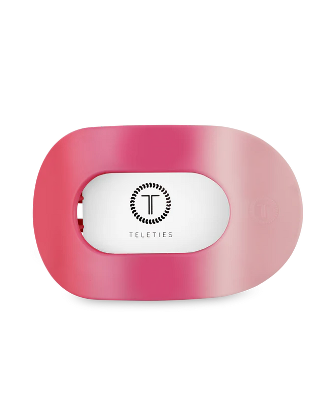 Kiss & Tell Flat Round Hair Clip - Teleties