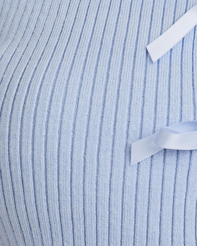 best in bow top - light blue