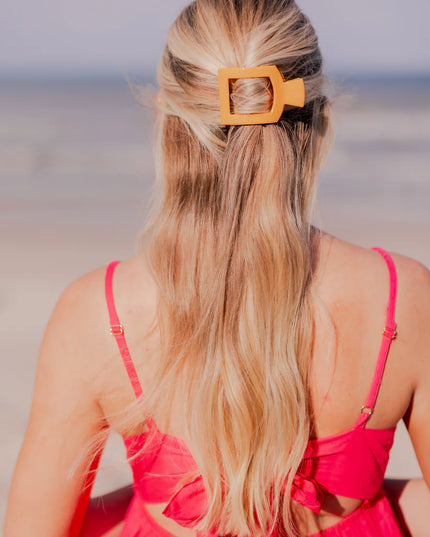 Mango for it! Flat Square Hair Clip- Teleties