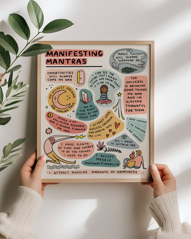 Manifesting Mantras Art Print