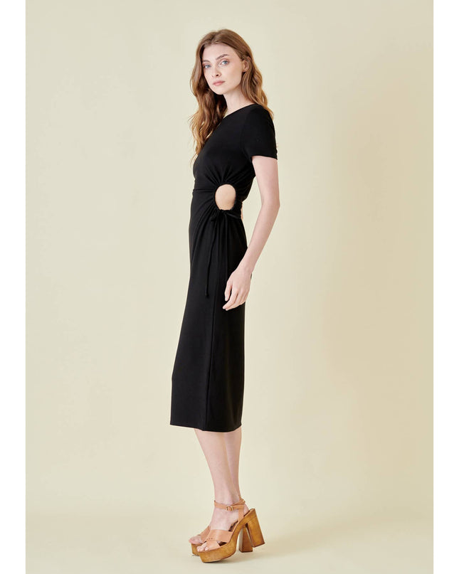 Morning to Midnight Midi Dress - Black