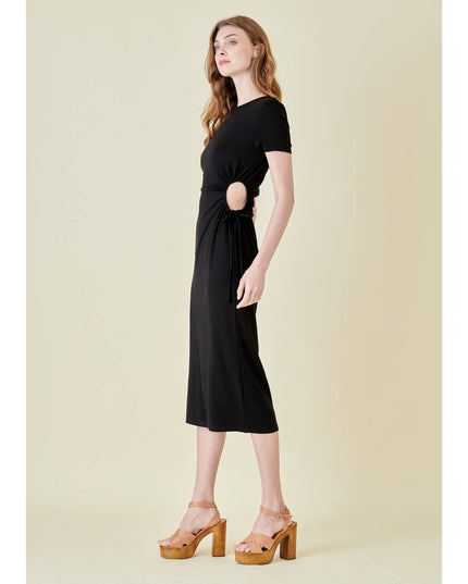Morning to Midnight Midi Dress - Black