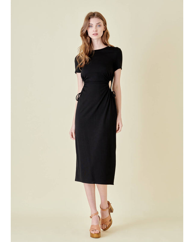 Morning to Midnight Midi Dress - Black