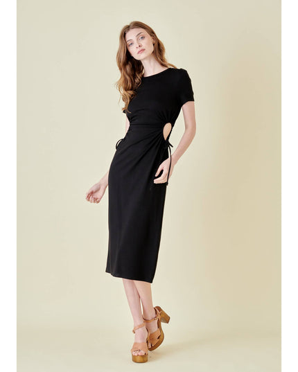Morning to Midnight Midi Dress - Black