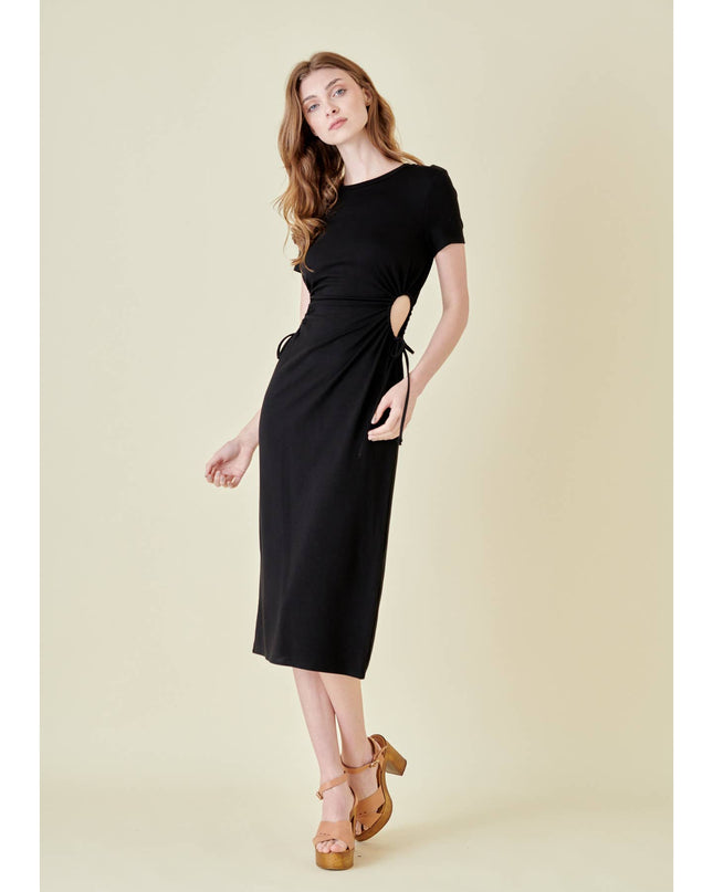 Morning to Midnight Midi Dress - Black