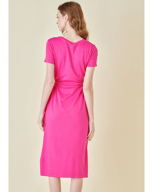 Morning to Midnight Midi Dress - Pink