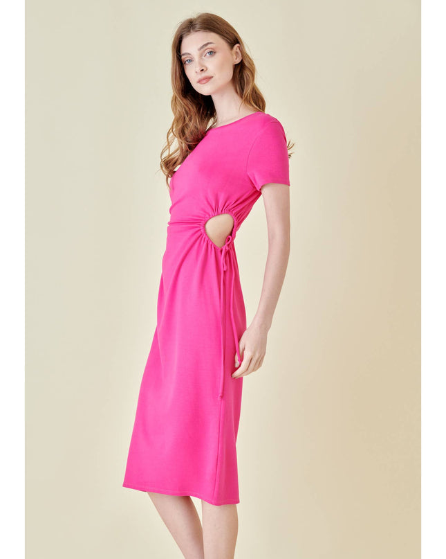 Morning to Midnight Midi Dress - Pink
